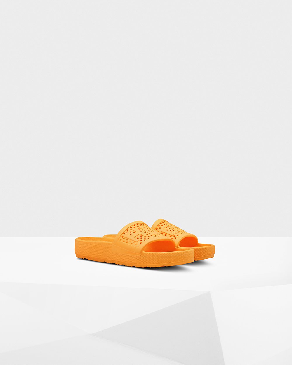 Hunter Badesandaler Dame Orange | Original Lightweight Moulded | MYFWS-0897